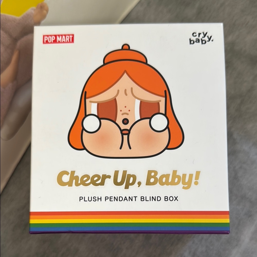 POP MART CRYBABY CHEER UP, BABY! Series-Plush Pendant Blind Box